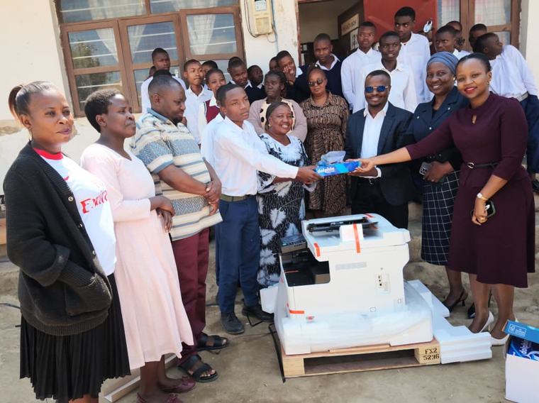 Mbeya hospital staff rescue Sinde school from photocopying woes