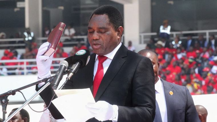 Hichilema aahidi uchumi imara, akianza muhula wa pili